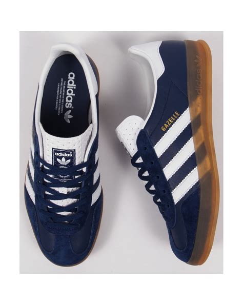 adidas gazelle gum sole blauw